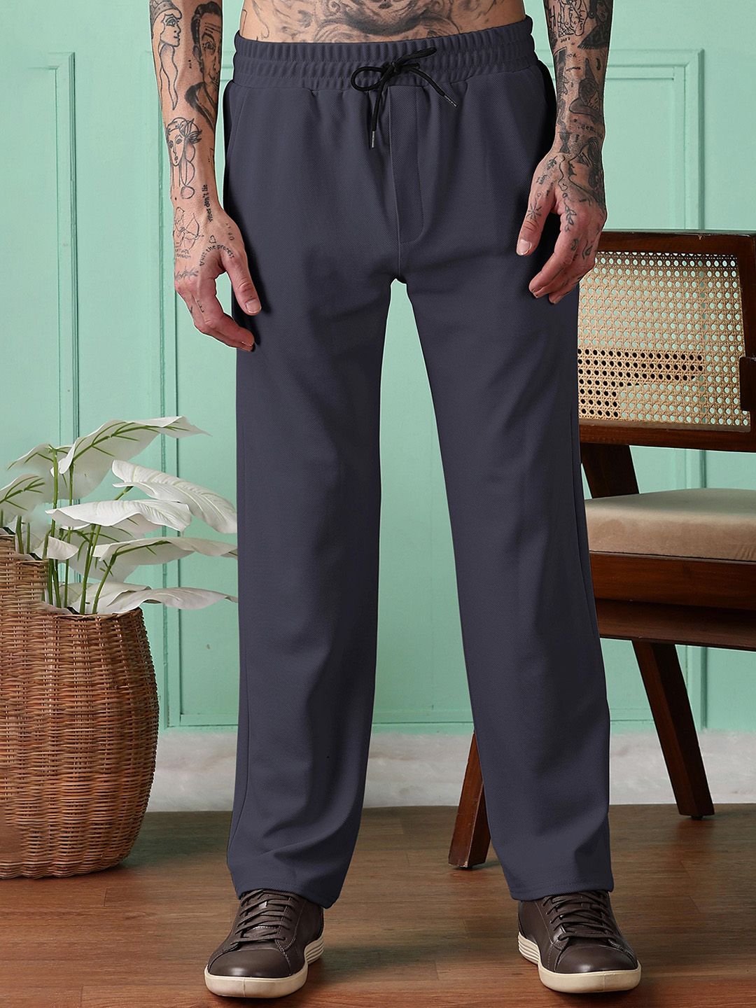 Urban Buccachi Men Straight-Fit Track Pants-picture-39