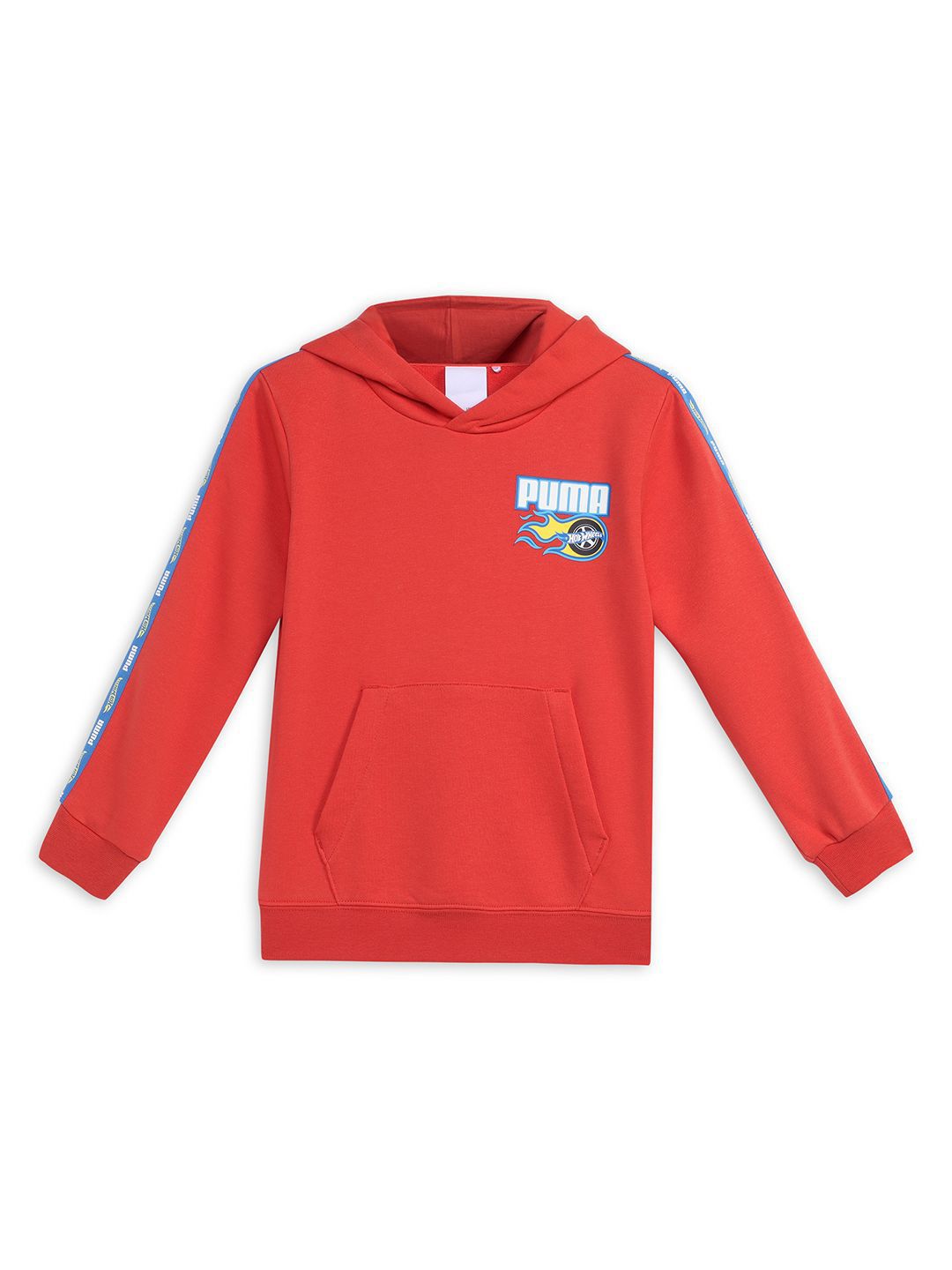 Puma x Hot Wheels Boys Printed Cotton Pullover Hoodie-picture-30