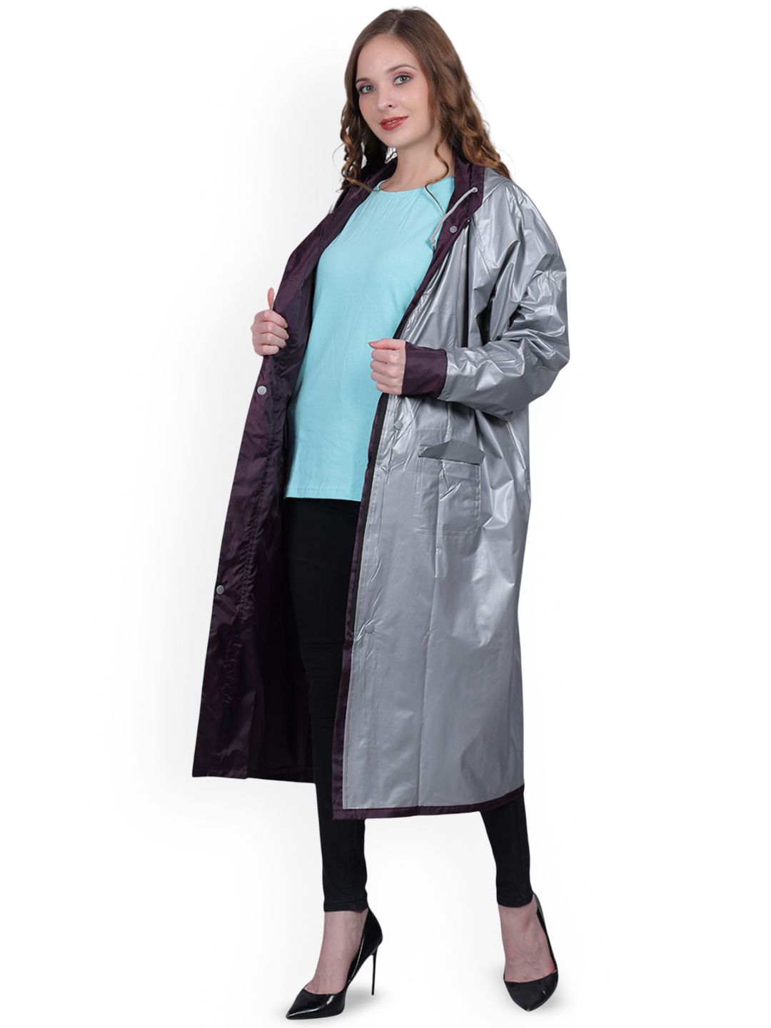 YOUTH ROBE Hooded Rain Jacket-picture-14