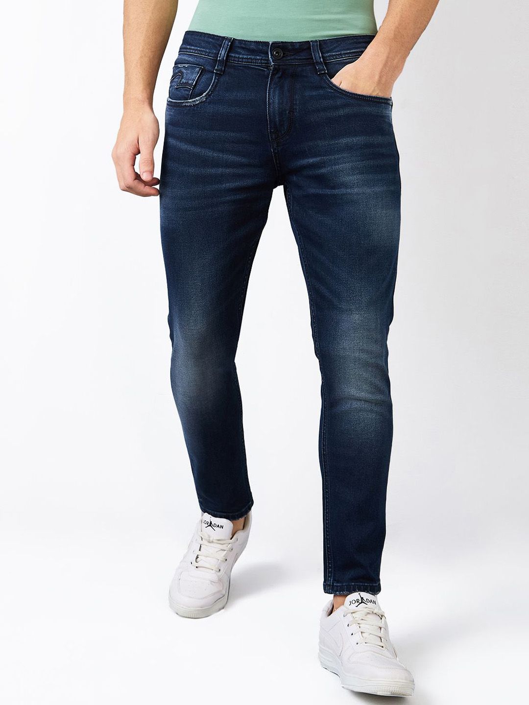 SPYKAR Men Slim Fit Mid-Rise Jeans-picture-19