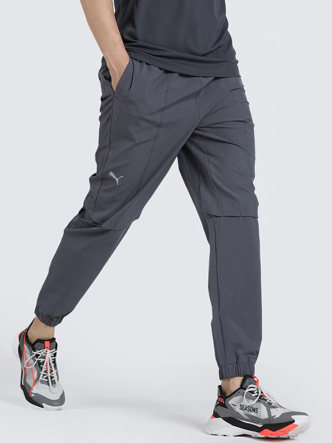 Puma Seasons Men's Trail Running Regular Fit Mid Rise Pants-image-5