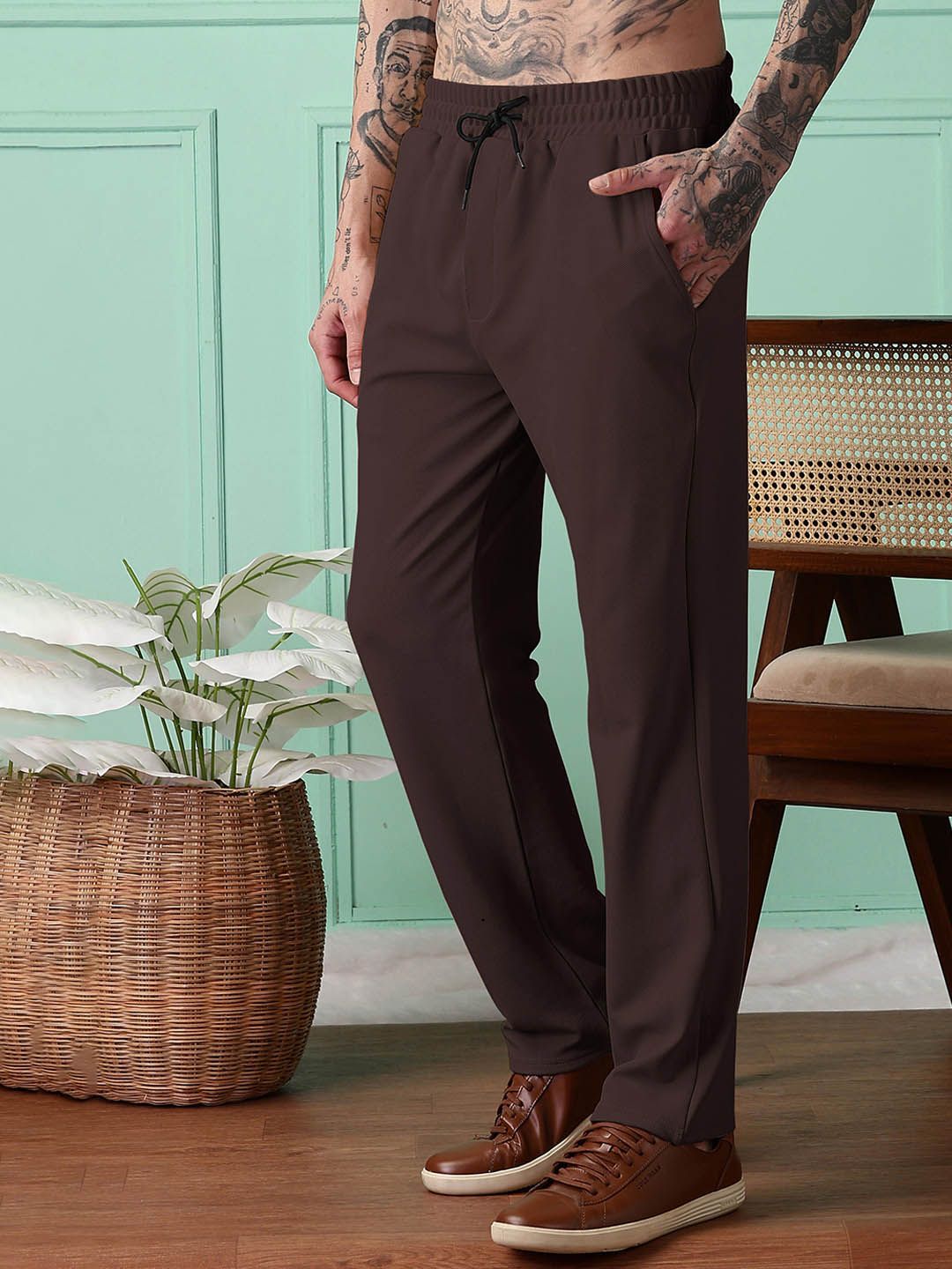 Urban Buccachi Men Straight-Fit Track Pants-picture-10