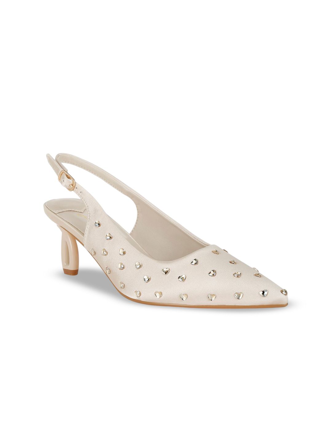 London Rag Women Embellished Kitten Pumps-picture-41