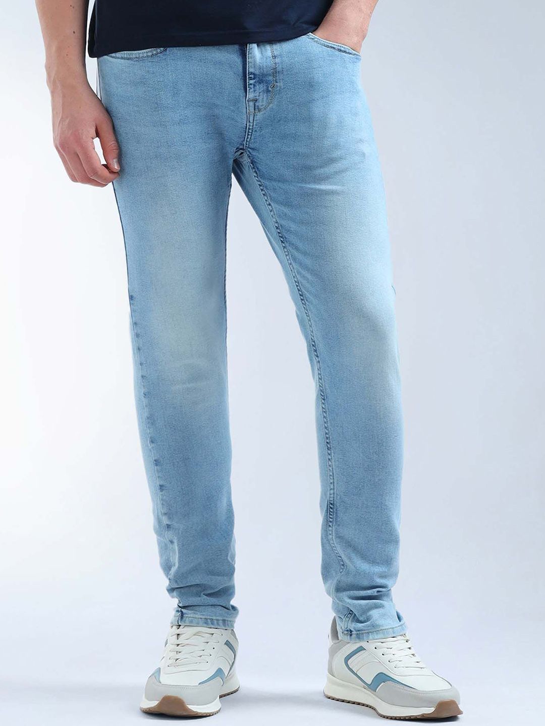 Flying Machine Men Slim Fit Light Fade Jeans-picture-12