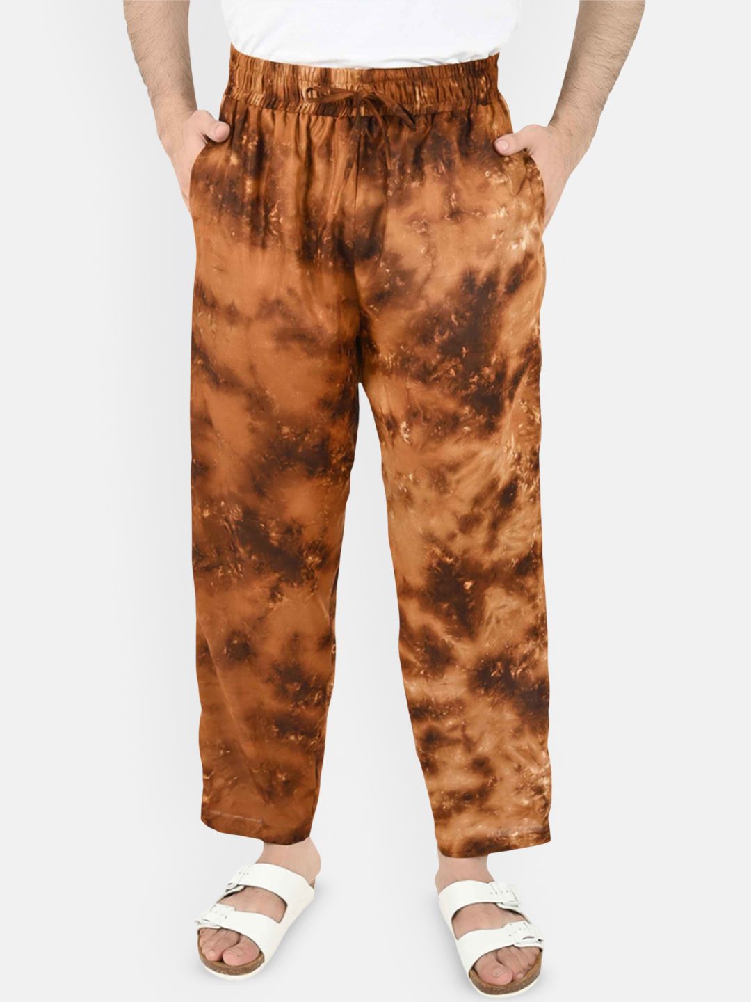 Blissence Men Printed Cotton Lounge Pants-picture-30