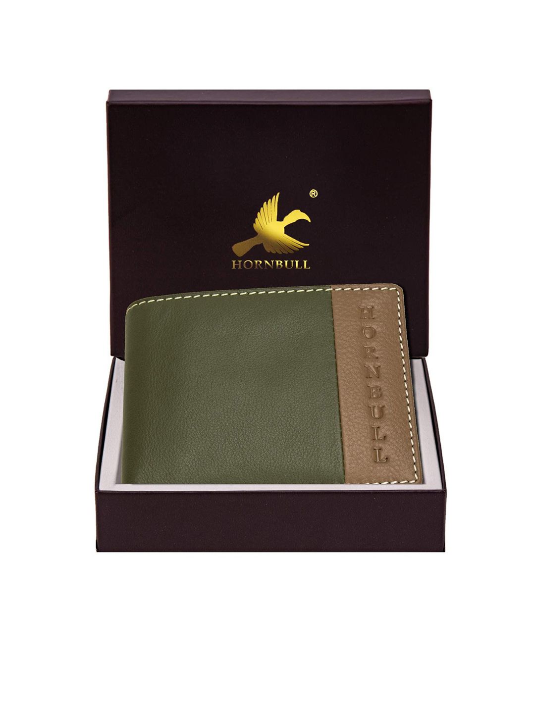 Hornbull Men Leather RFID Protected Two Fold Wallet-picture-33