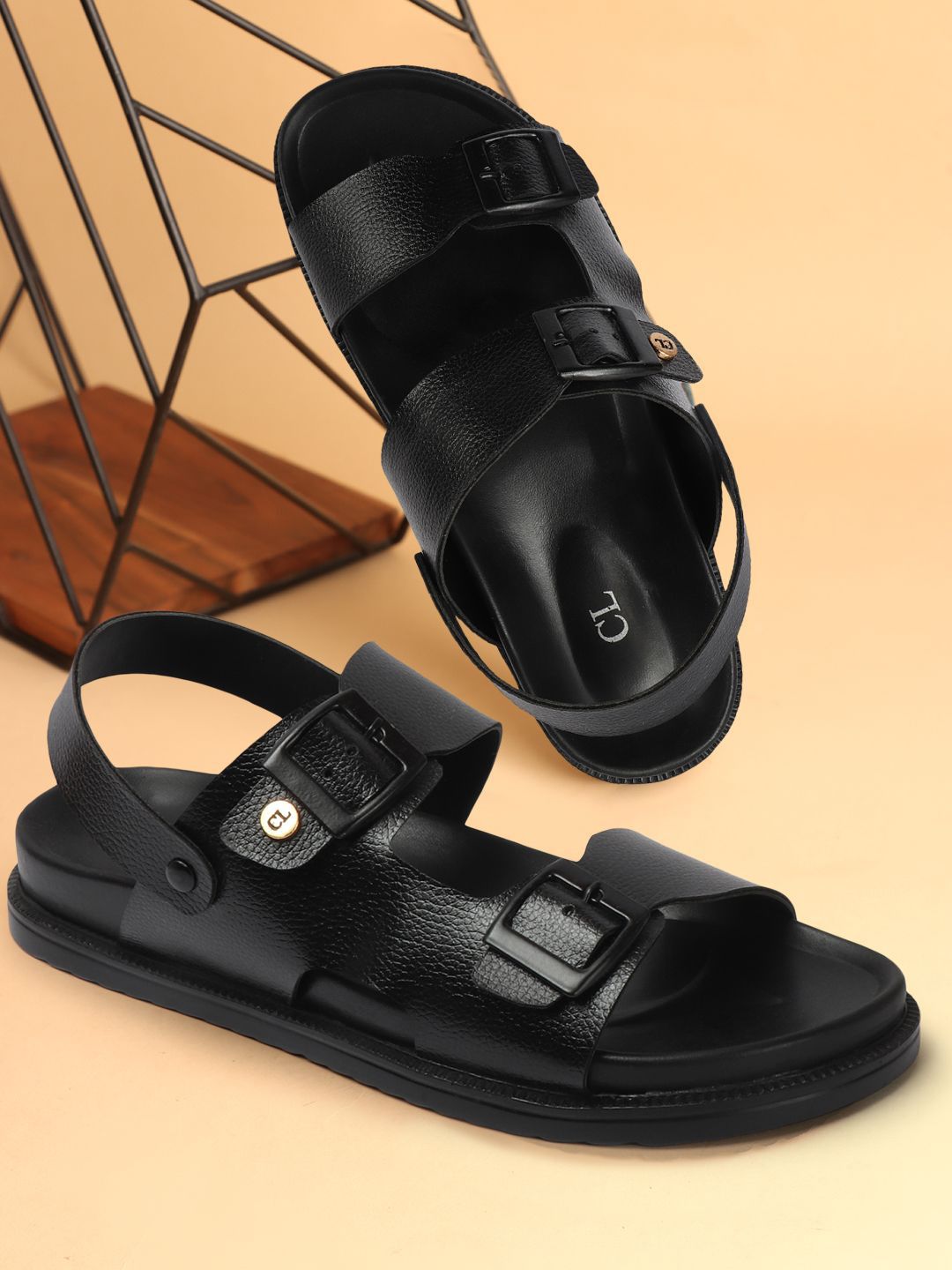 Carlton London Men Comfort Sandals-image-7