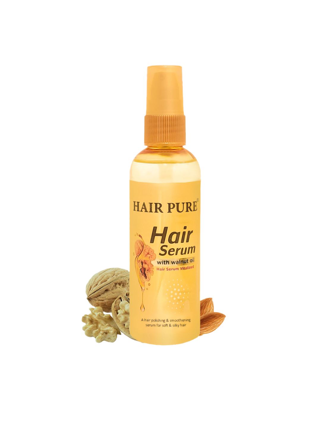 Hair Pure Hair Serum With Walnut Oil For Frizz Control, Shine & Nourishment - 100 ml-image-36