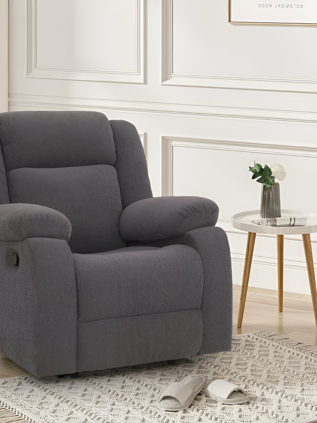 Duroflex Avalon Fabric Single Seater Recliner