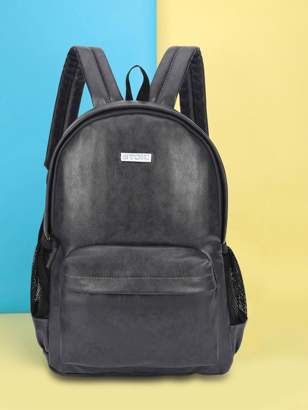 STOIC Women Brand Logo Backpack with Anti-Theft-image-44