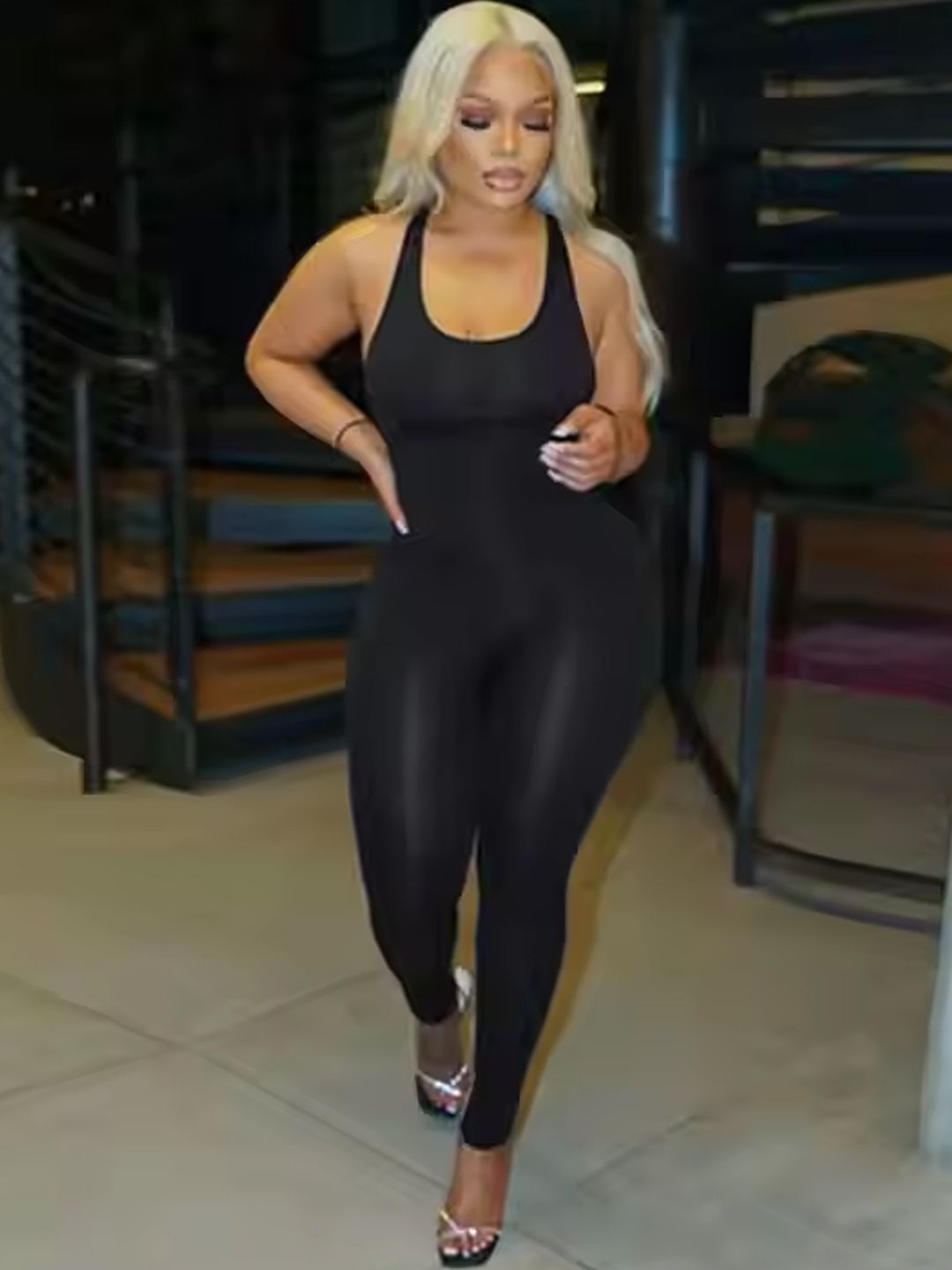 StyleCast Women Round Neck Sleeveless Bodysuit-image-48