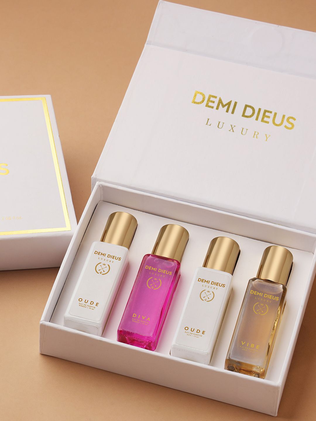 DEMI DIEUS Set Of 4 Vibe, Oude, Diva & Oude Eau De Parfum - 20 ml Each-picture-19