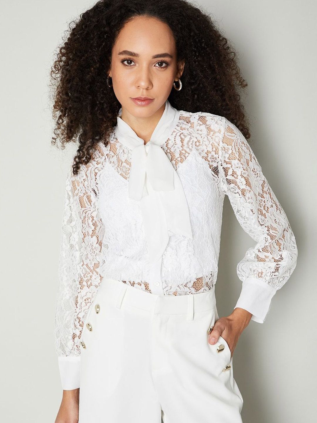 max Women Mandarin Collar Top-picture-30