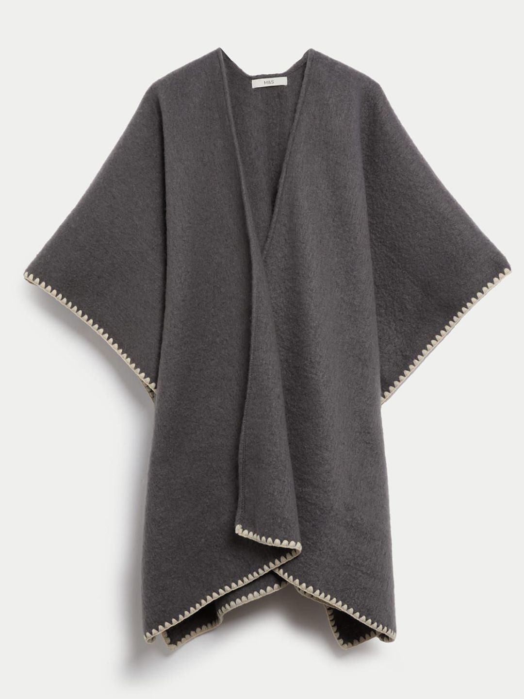 Marks & Spencer Women V-Neck Poncho-picture-51