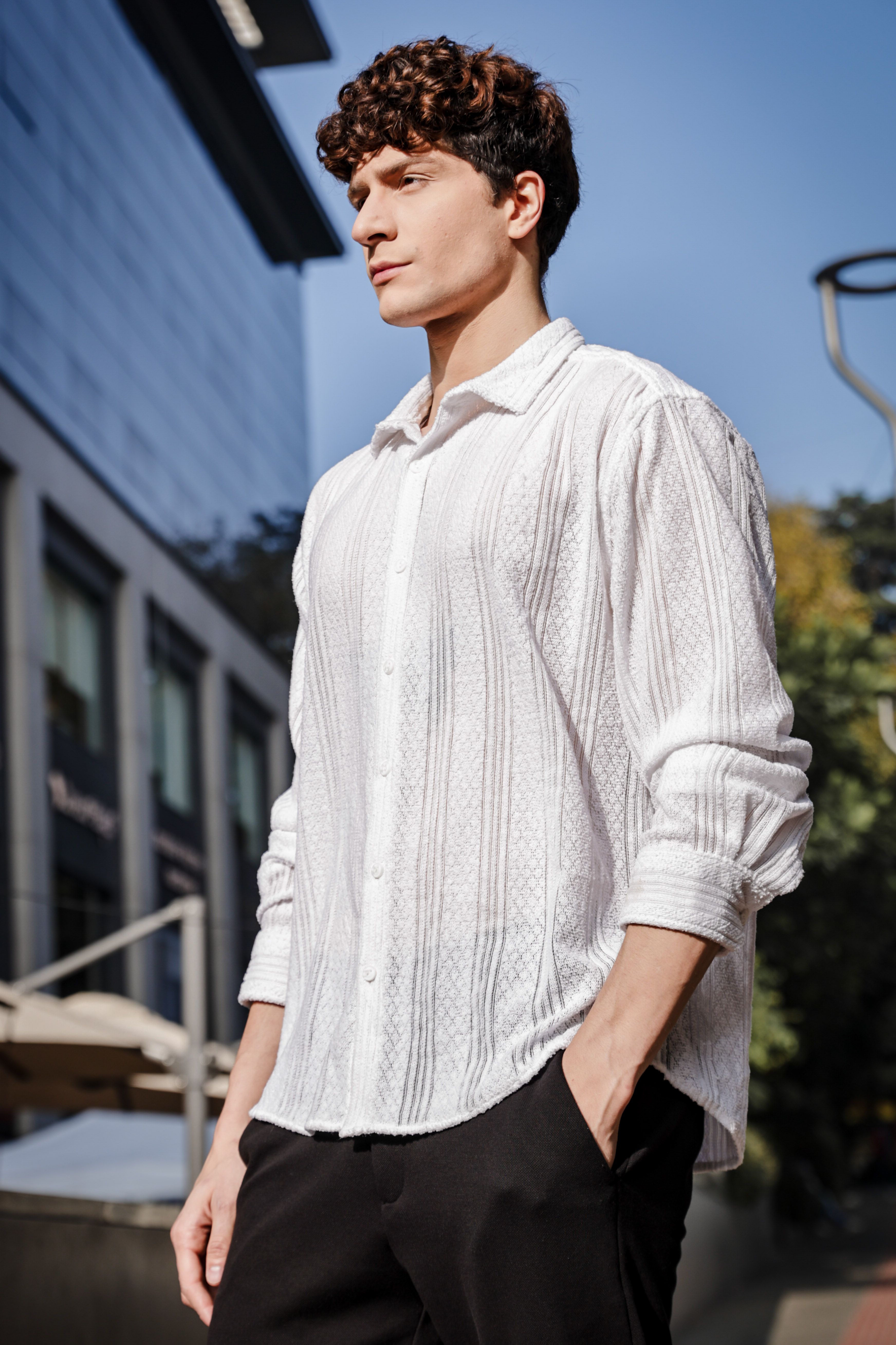HERE&NOW Men Opaque Casual Shirt-picture-11