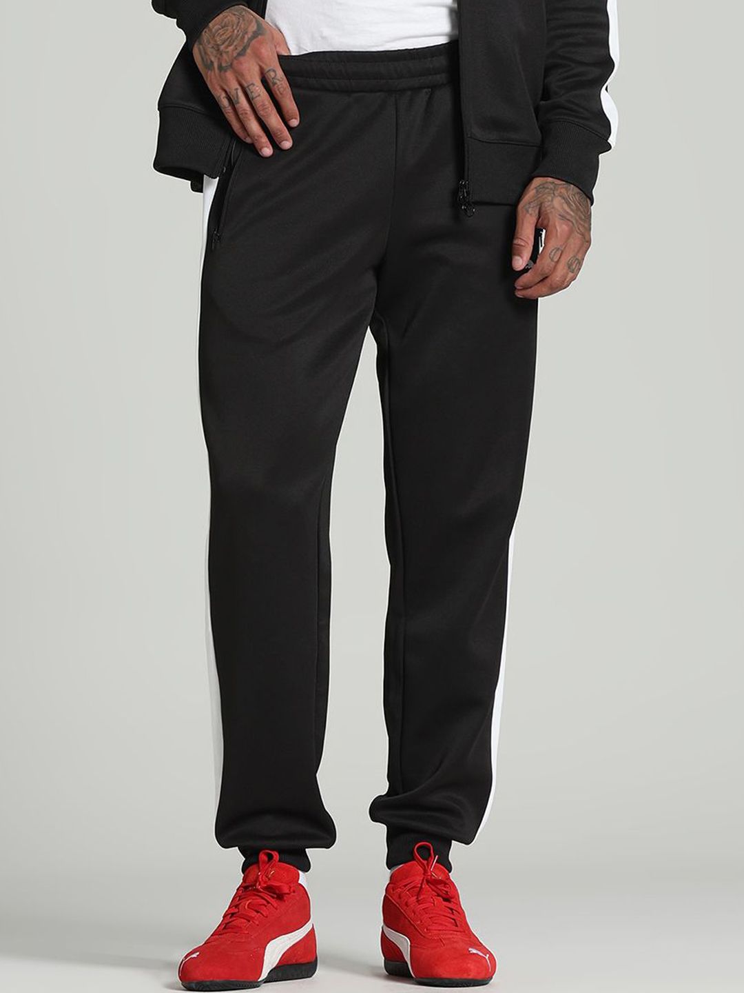 Puma T7 Always On Men Brand Logo Printed Mid Rise Sweatpants-image-39