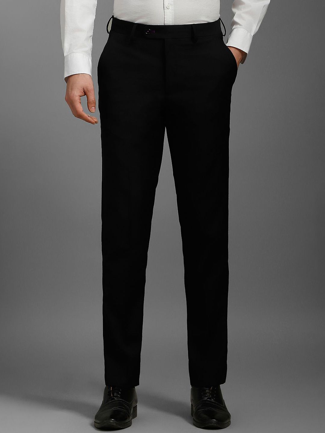 Luxure by Louis Philippe Men Slim Fit Trousers-picture-36