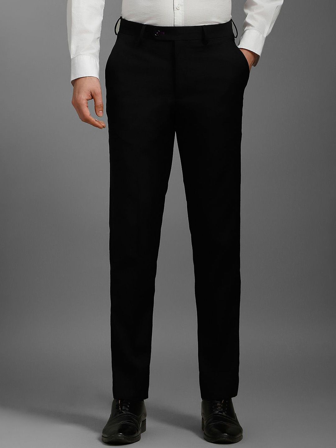 Luxure by Louis Philippe Men Slim Fit Trousers-picture-56