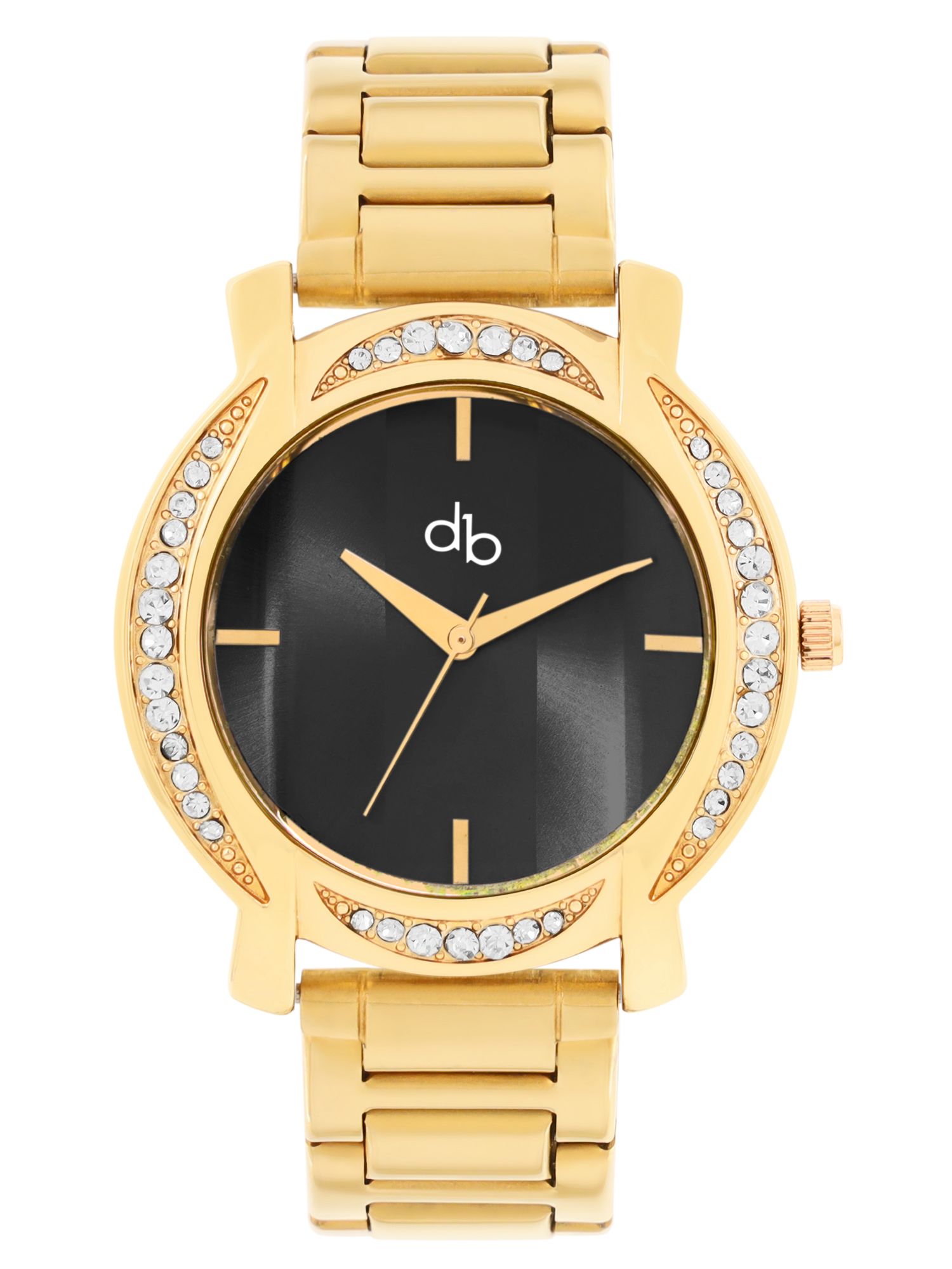 DressBerry Women Brass Embellished Dial & Straps Analogue Watch DB-SS24-19D-picture-15