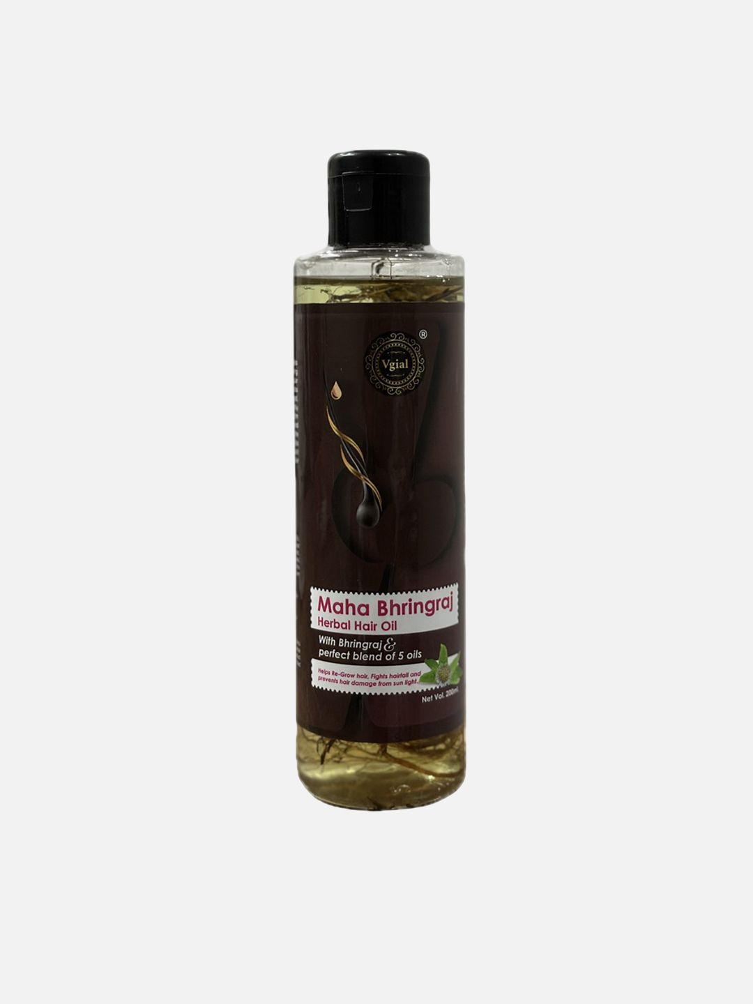 VGIAL Maha Bhringraj Herbal Hair Oil With Bhringraj- 200 ml-picture-12