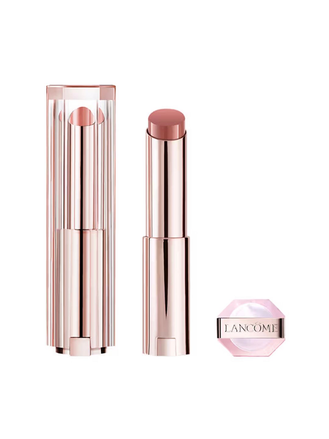 Lancome Lip Idole Non-Sticky Butterglow Glossy Lip Balm - Shade Throwing Beige 21-image-45