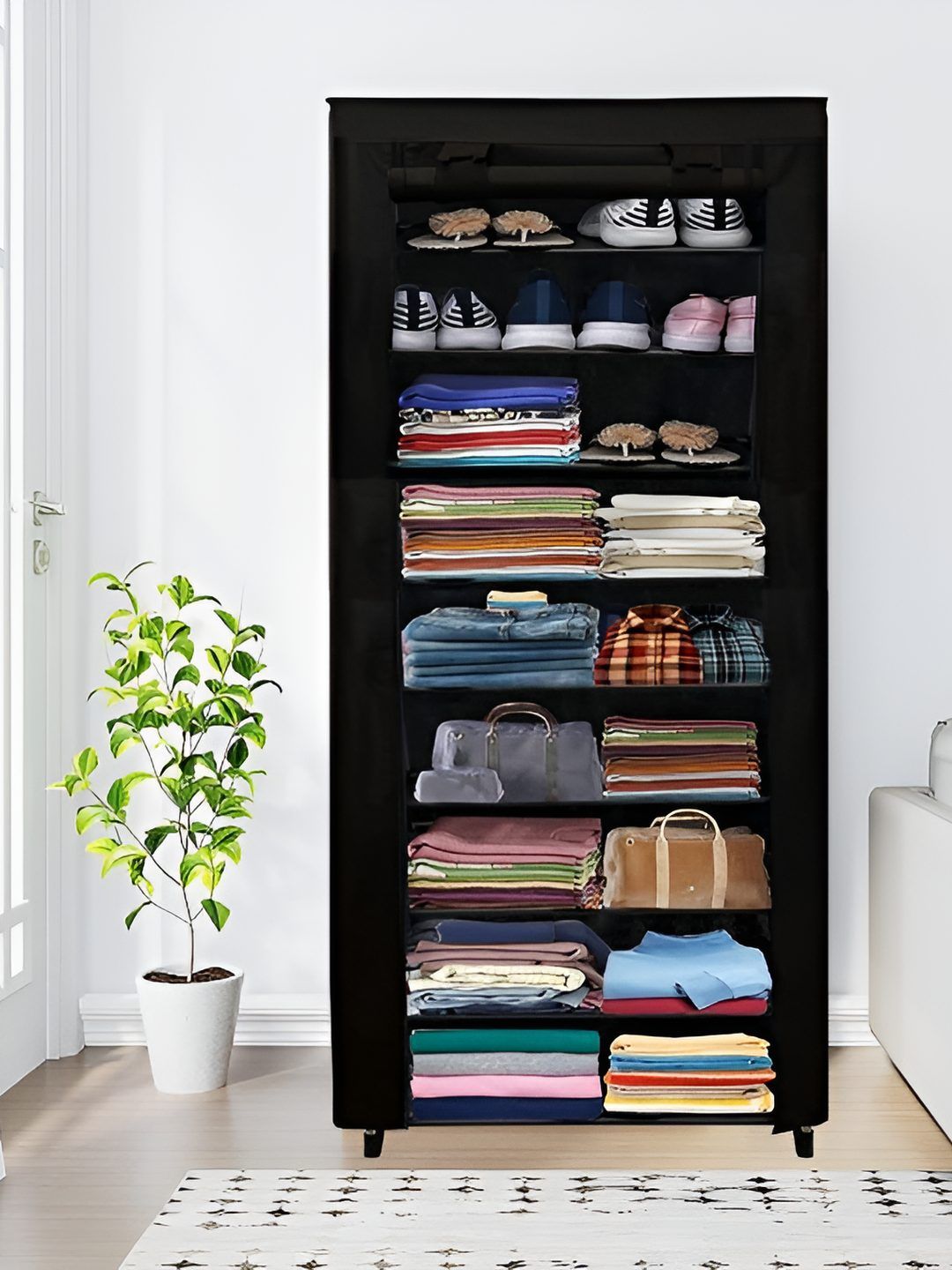 Urban Choice 9-Tier Rectangle ShoeRack