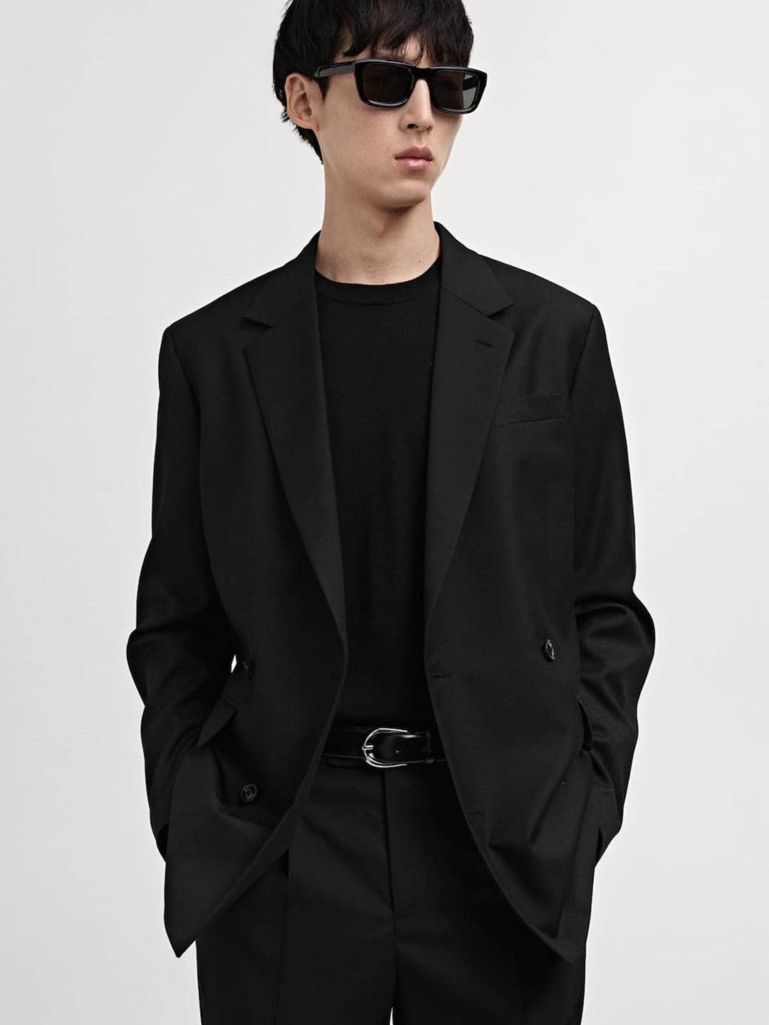 MANGO MAN Single Breasted Notched Lapel Casual Blazer-picture-19