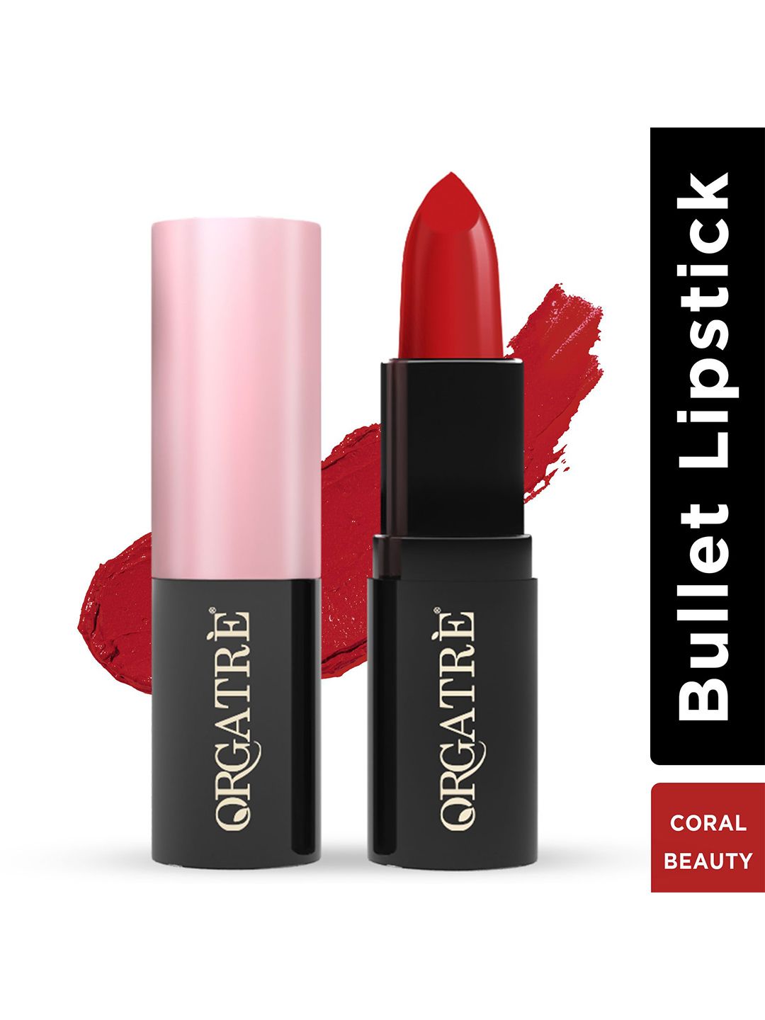 Orgatre MoodBliss Creamy Matte Lipstick With Jojoba Oil - Coral Beauty-picture-20