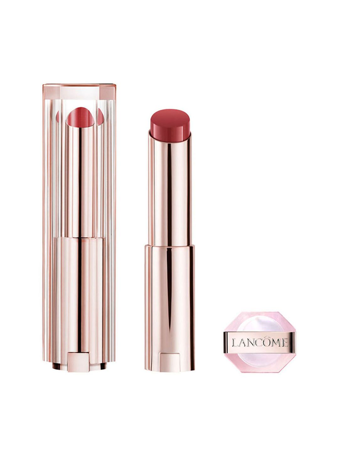 Lancome Lip Idole Non-Sticky Butterglow Lip Balm 3.4g - Sheiks Rosy Nude 50-picture-30