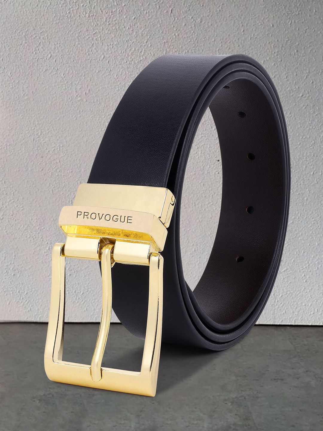 Provogue Men Leather Reversible Formal Belt-picture-22