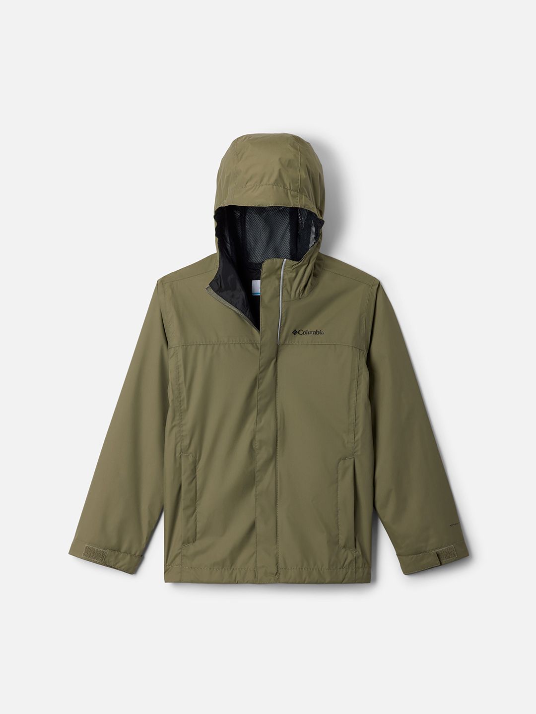 Columbia Boys Omni Tech Arcadia Hooded Long Sleeves Waterproof Rain Jacket-image-12