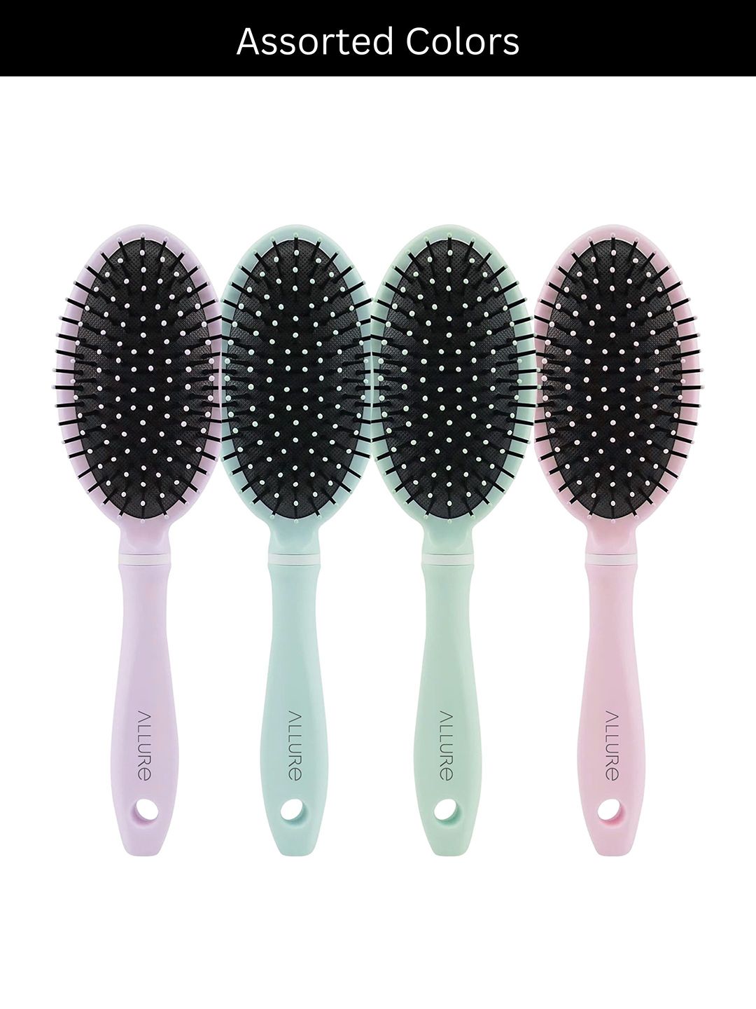 ALLURE Detangling Paddle Hair Brush - PHB-11 - Assorted-image-18