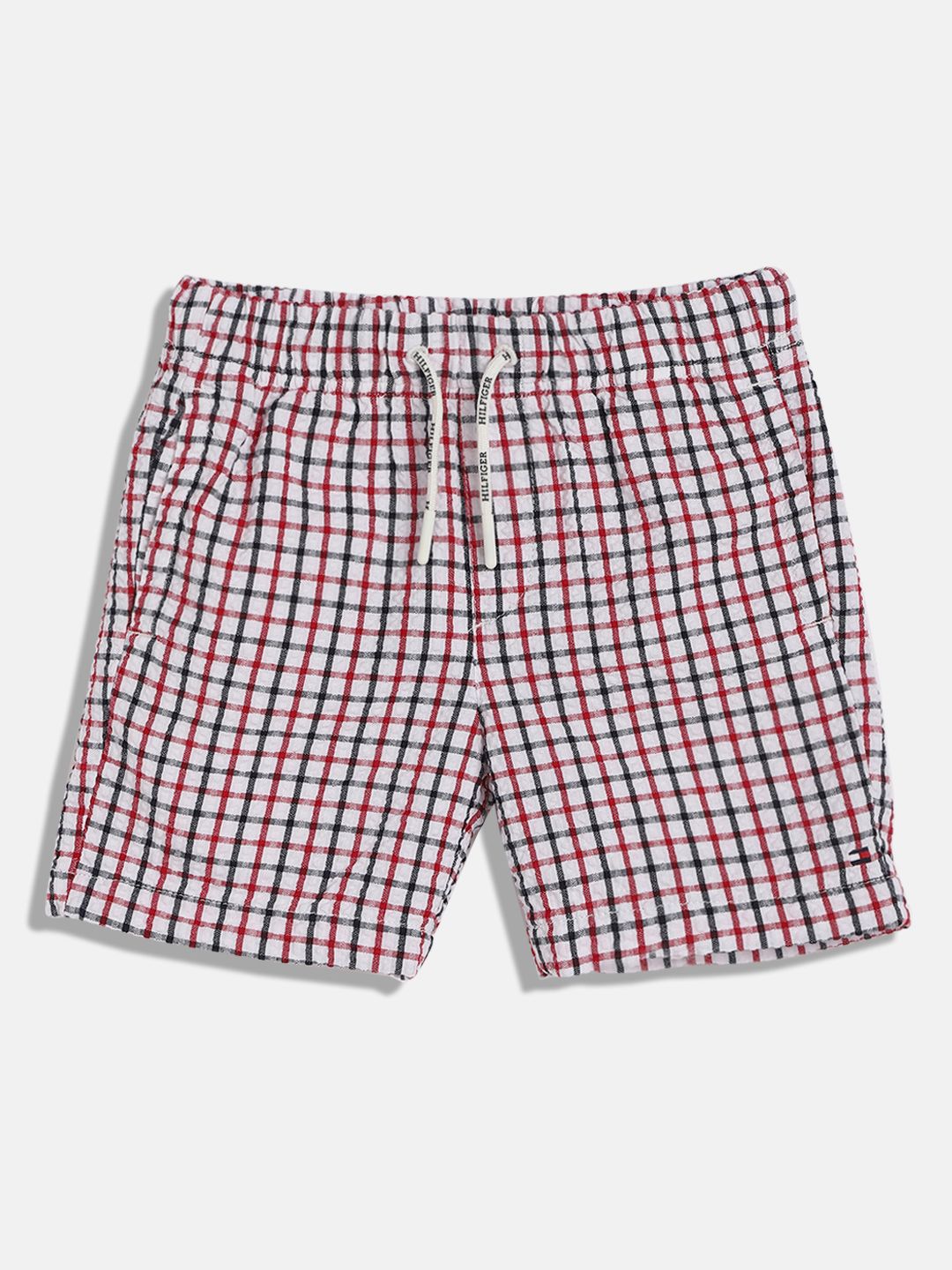 Tommy Hilfiger Boys Checked Chino Shorts Technology-picture-13