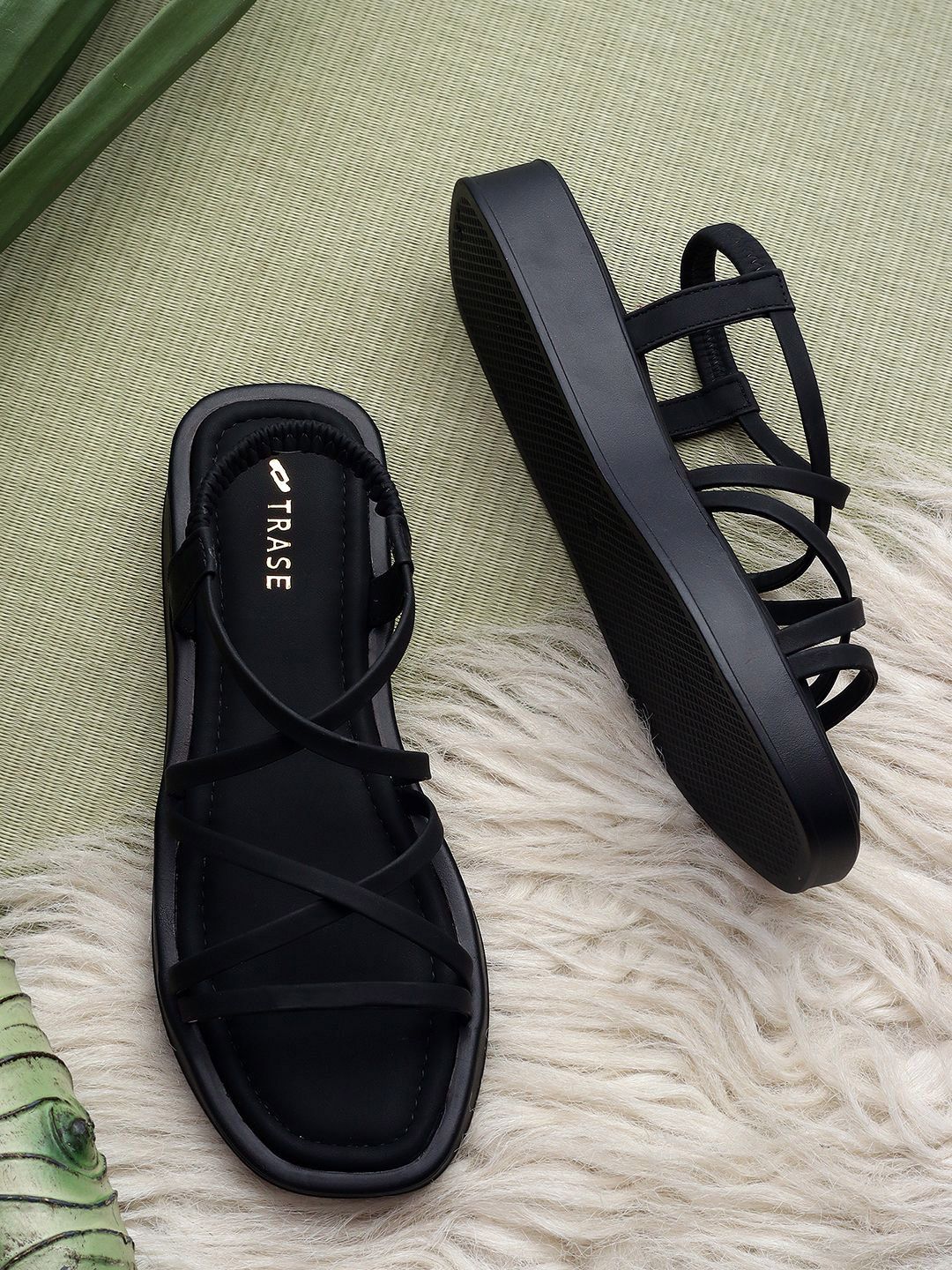 TRASE Women Open Toe Flats with Bows-picture-13