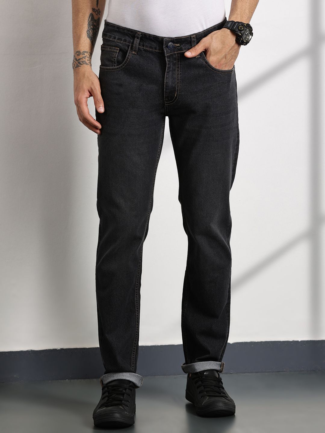 Thomas Scott Men Smart Slim Stretchable Fit Jeans-picture-25