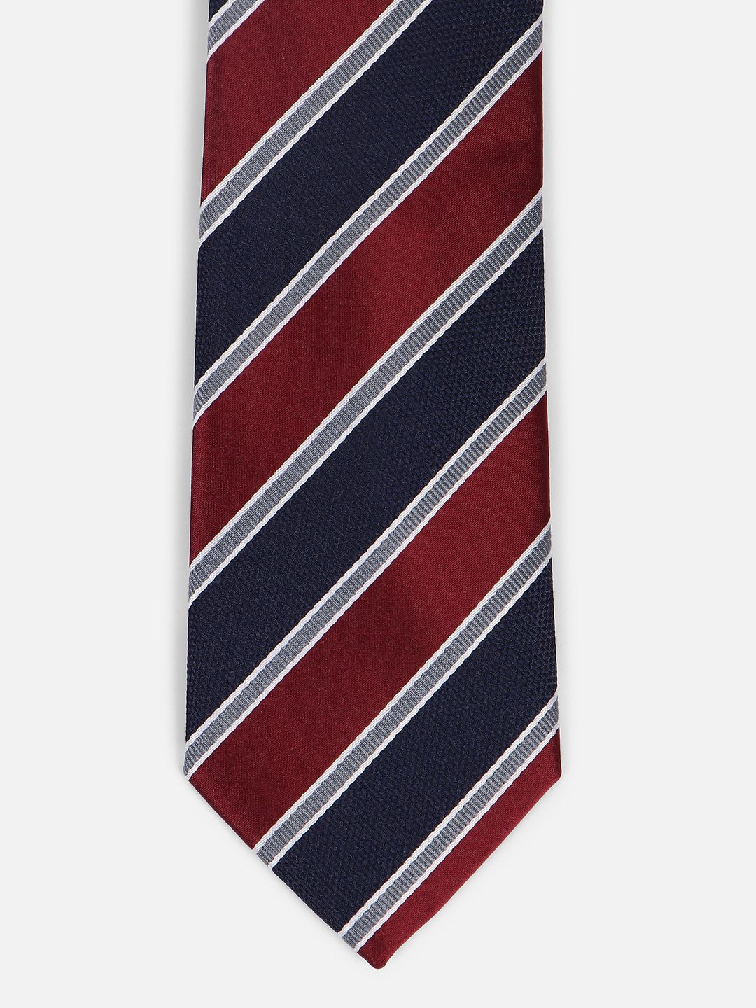 Louis Philippe Men Striped Broad Tie-picture-21