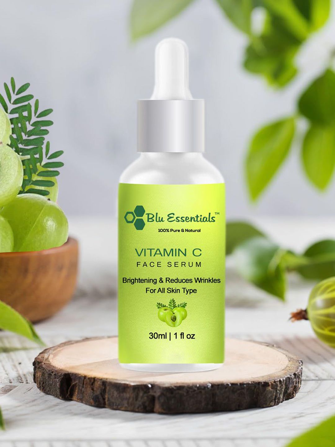 Blu Essentials Vitamin C Face Serum For Brightening & Reducing Wrinkles - 30 ml-image-29