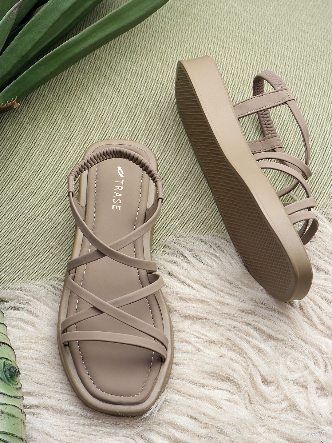 TRASE Women Open Toe Flats with Bows-picture-12