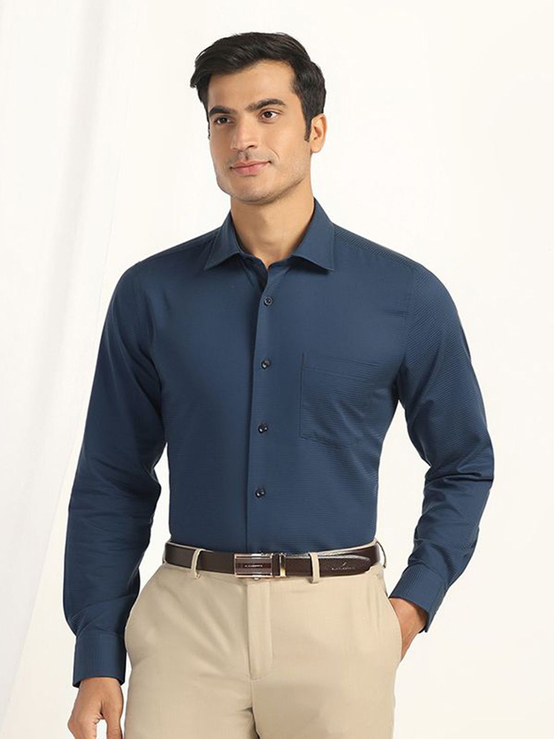 Blackberrys Men Slim Fit Opaque Casual Shirt-picture-23