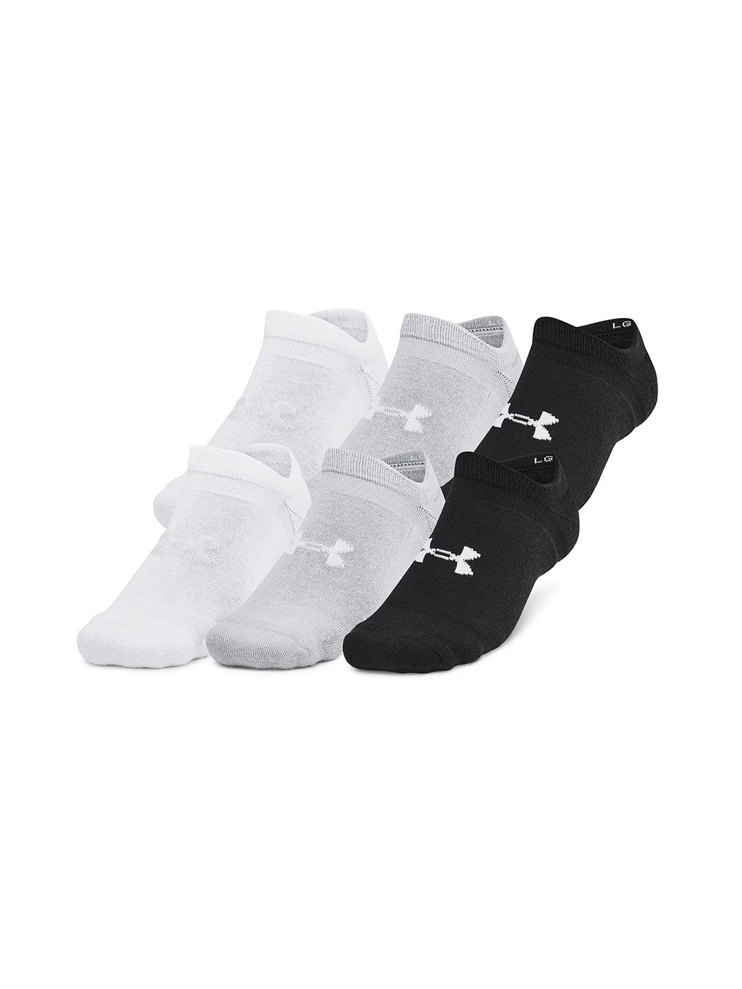 UNDER ARMOUR Essential Cushion 6-Pack No Show Socks-picture-31