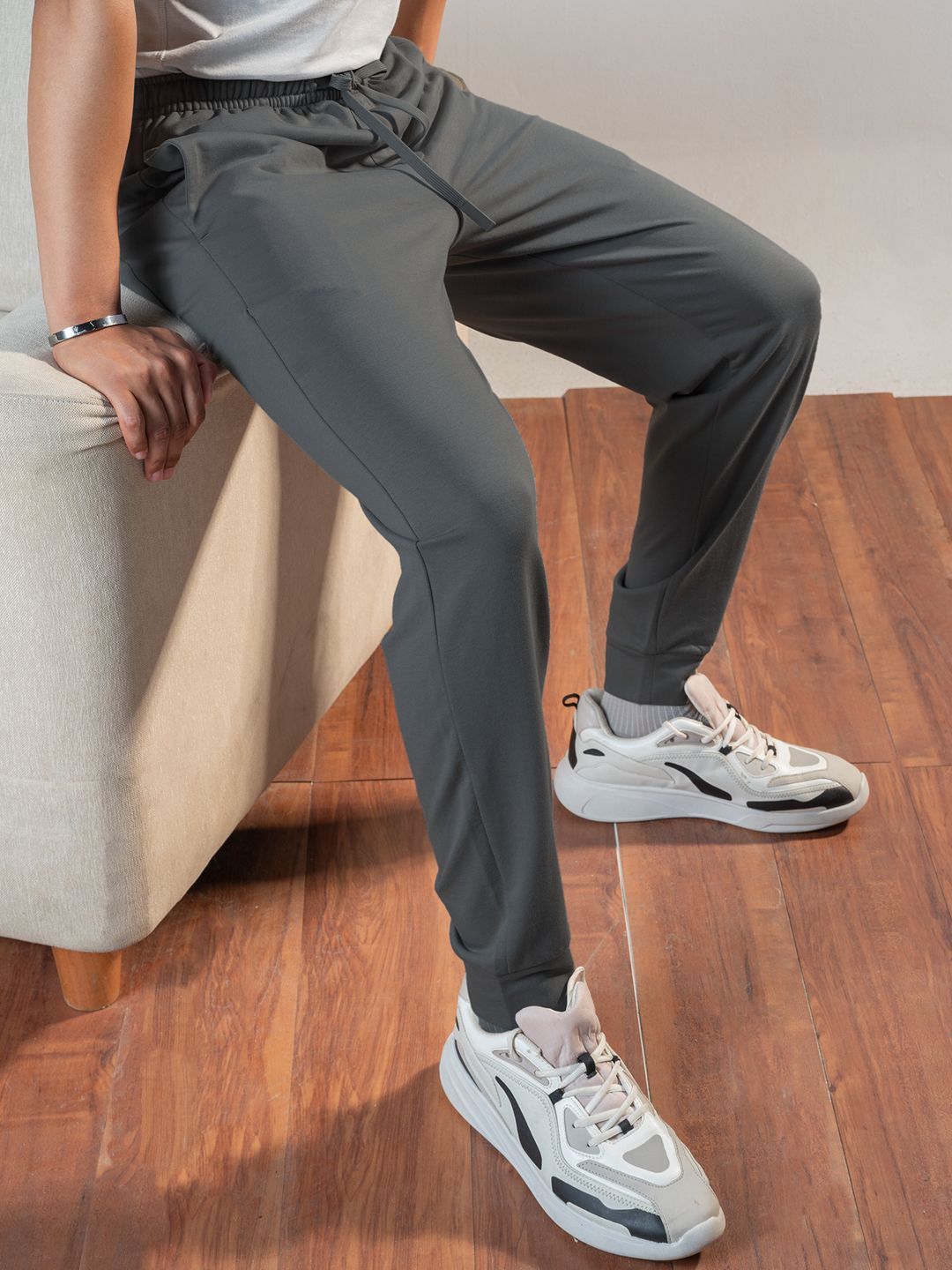 DaMENSCH Men Lounge Joggers-image-19