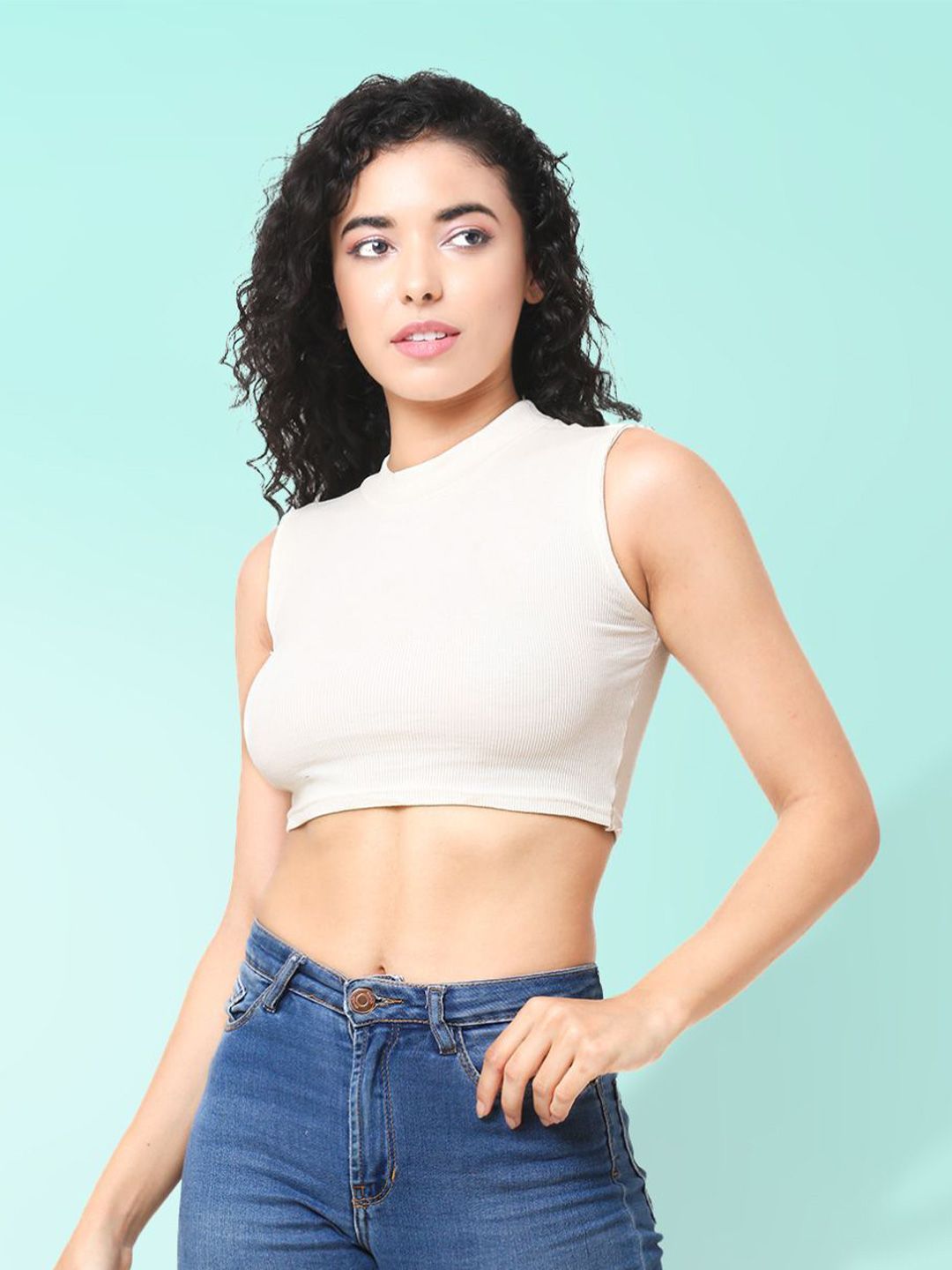 Sizi Cotton Tank Crop Top-picture-23