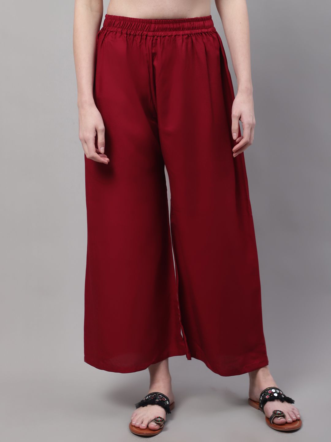 Valles365 by S.C. Women Flared Palazzos-picture-21