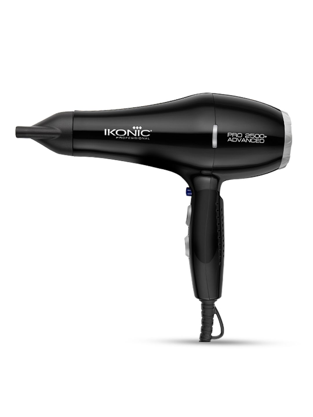 Ikonic Professional 2500+ Advance Hair Dryer - Black