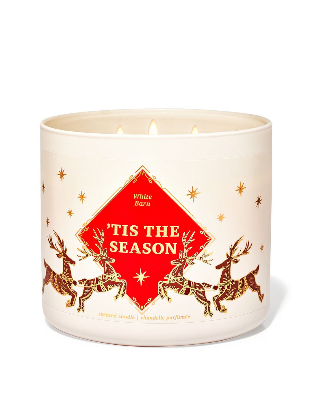 Bath & Body Works White Barn Tis The Season Scented 3-Wick Candle - 411 g-picture-28