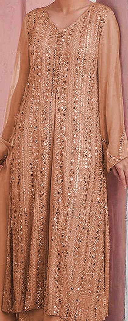 Ethnic Motifs Embroidered Round Neck Kurta & Palazzos With Dupatta