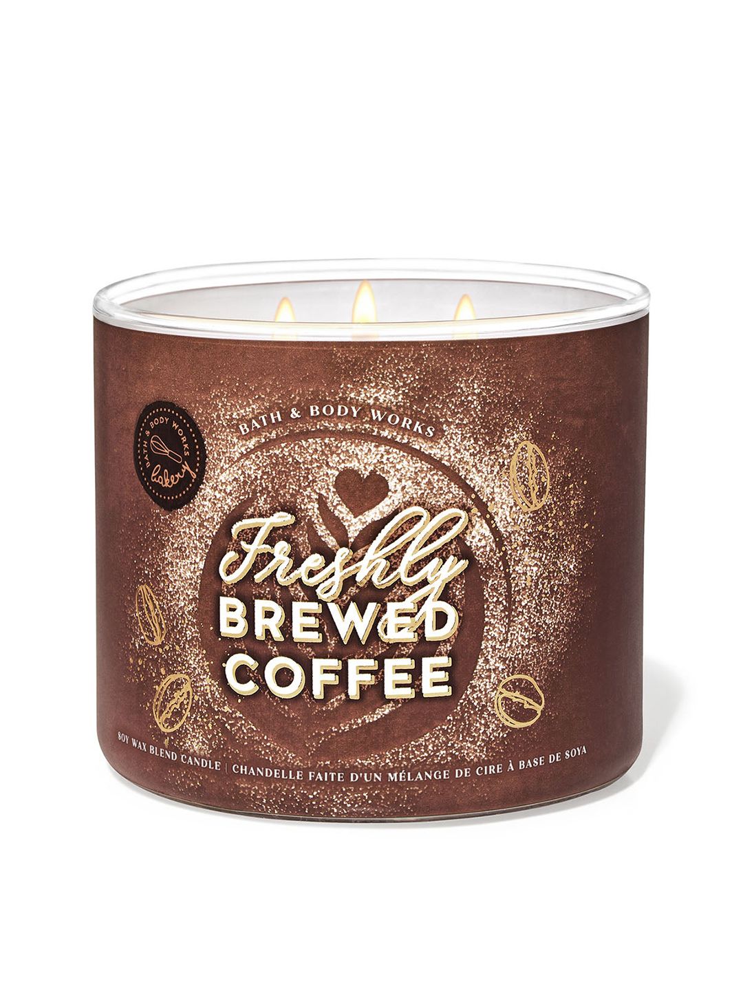 Bath & Body Works Freshly Brewed Coffee 3-Wick Scented Candle - 411g-picture-22
