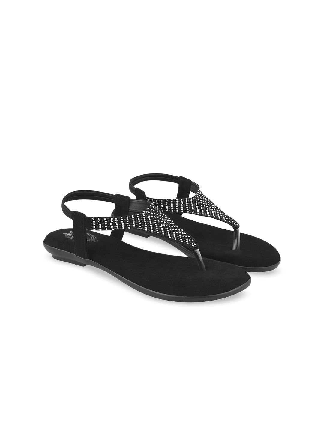 Shoetopia Girls Embellished Party Open Toe Flats-picture-40