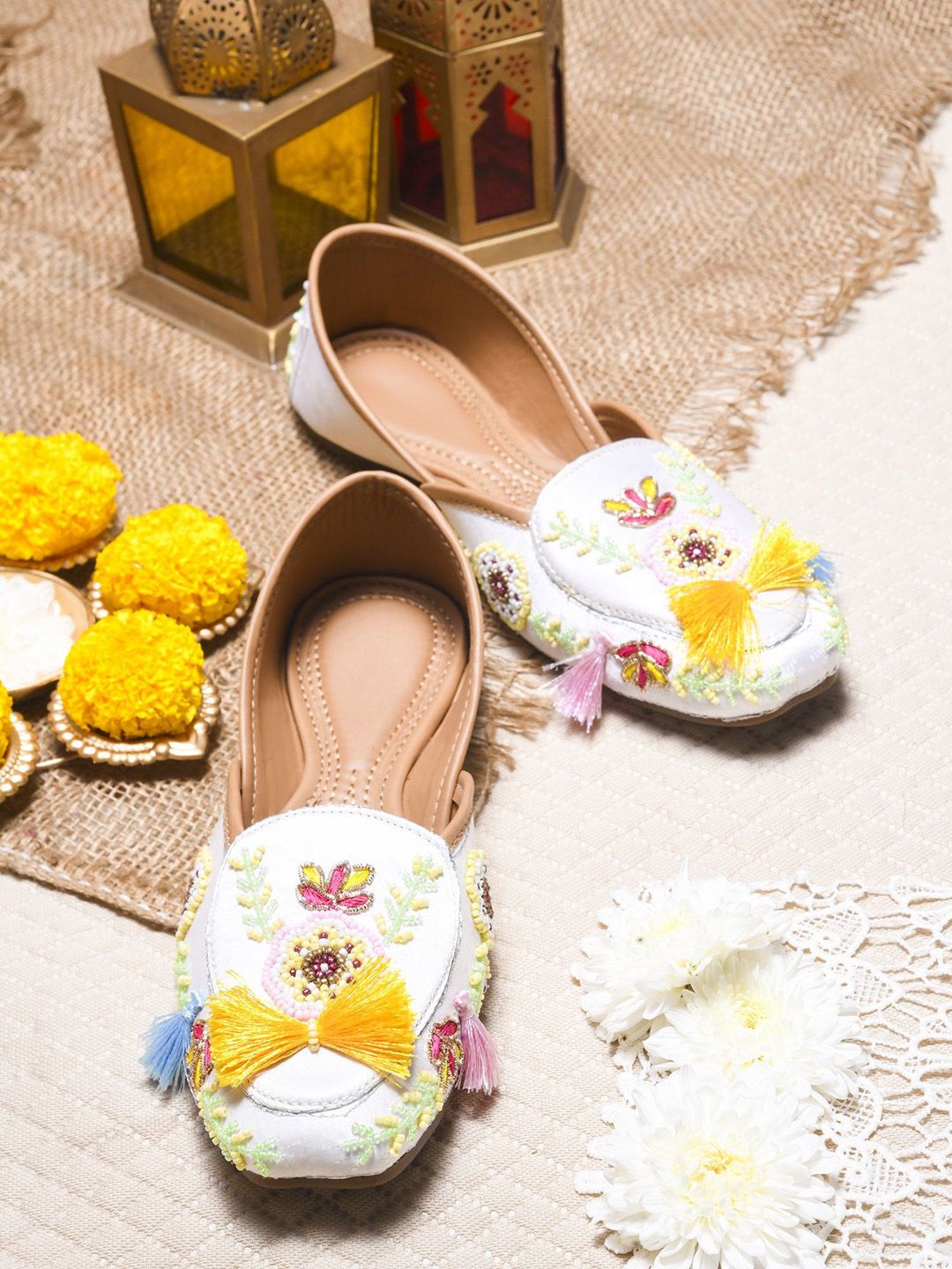 TRYME Women Ethnic Ballerinas Flats-picture-32