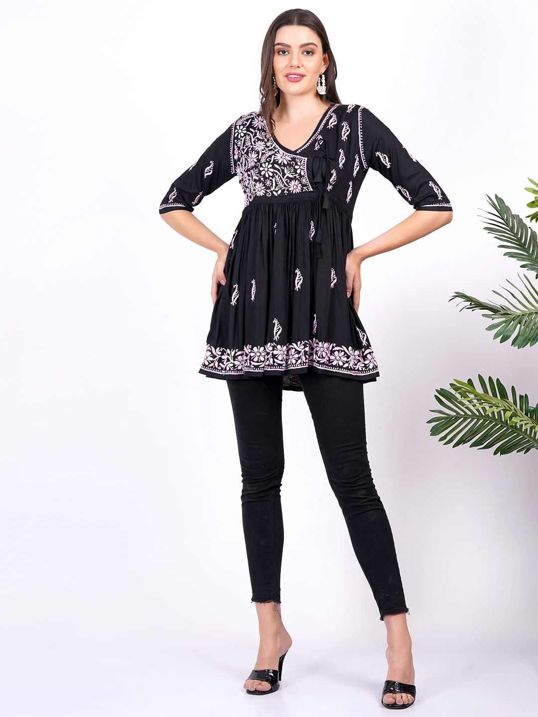 SUFIZA LIFESTYLE Embroidered Tunic-image-9